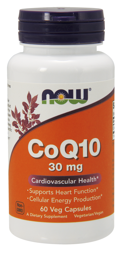 NOW COQ10 30MG 60VCAPS