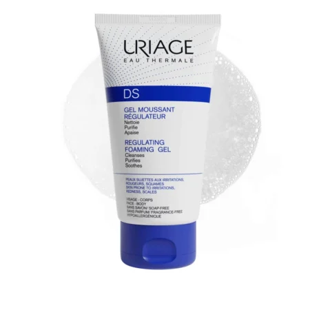 URIAGE D.S. GEL NETTOYANT REGULATING FOAMING GEL 150ML