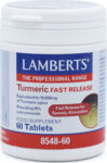 LAMBERTS TURMERIC FAST RELEASE 10.000MG 60TABS