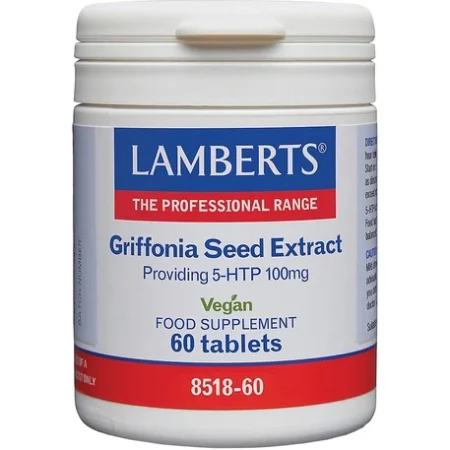 LAMBERTS GRIFFONIA SEED EXTRACT 60 TAB (5-HTP)