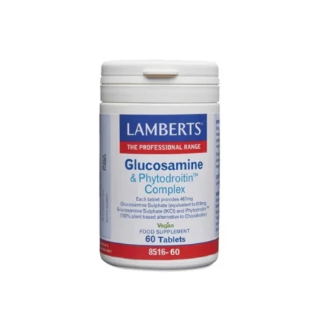LAMBERTS GLUCOSAMINE + PHYTODROITIN COMPLEX 60TABS