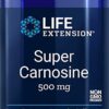 LIFE EXTENSION SUPER CARNOSINE 500mg 60CAPS