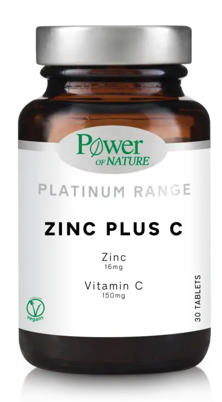 POWER  HEALTH PLATINUM ZINC PLUS C 30TABS