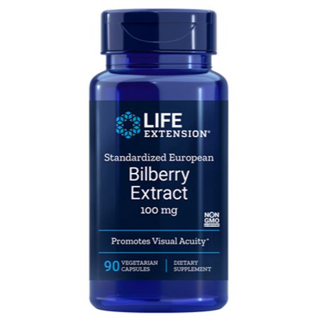 Life Extension Certified European Bilberry Extract 90caps (ΦΙΚΙΩΡΗΣ)