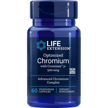 Life Extension Optimized Chromium with Crominex 500 mcg 60CAPS (ΦΙΚΙΩΡΗΣ)
