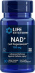 LIFE EXTENSION NAD+ CELL GENERATOR 100MG 30 VEG. CAPS