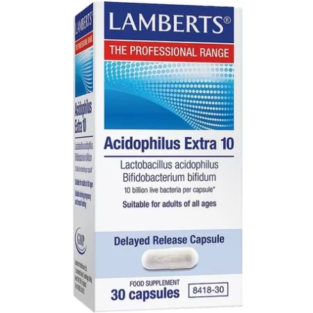 LAMBERTS ACIDOPHILUS EXTRA 10 30CAPS