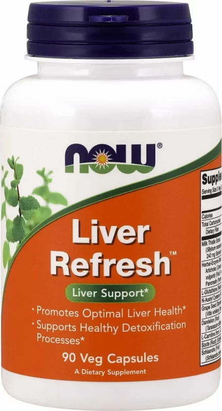 NOW LIVER DETOXIFIER & REGENERATOR LIVER SUPPORT 90 VEG. CAPS