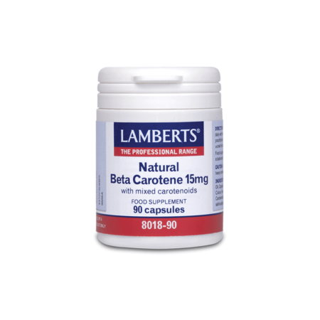 LAMBERTS NATURAL BETA CAROTENE 15MG 90CAPS