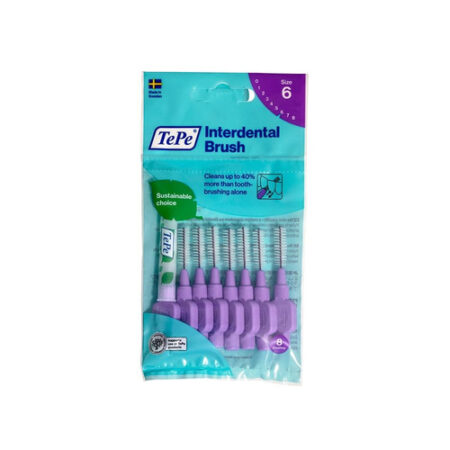 TEPE ΜΕΣΟΔΟΝΤΙΑ ΒΟΥΡΤΣΑΚIA ΜΕΓΕΘΟΣ 6 1.1mm 8τμχ ΜΩΒ