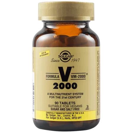 SOLGAR FORMULA VM 2000 TABS 90S