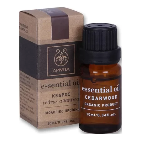 APIVITA ESSENTIAL OIL CEDARWOOD 10ML 08