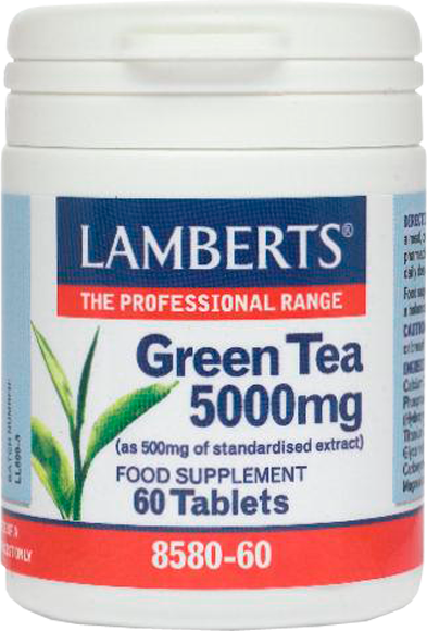 LAMBERTS GREEN TEA 5000MG 60TABS