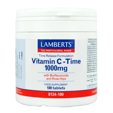 LAMBERTS VITAMIN C - TIME RELEASE 1000MG 180TABS