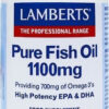 LAMBERTS PURE FISH OIL 1100MG 60CAP
