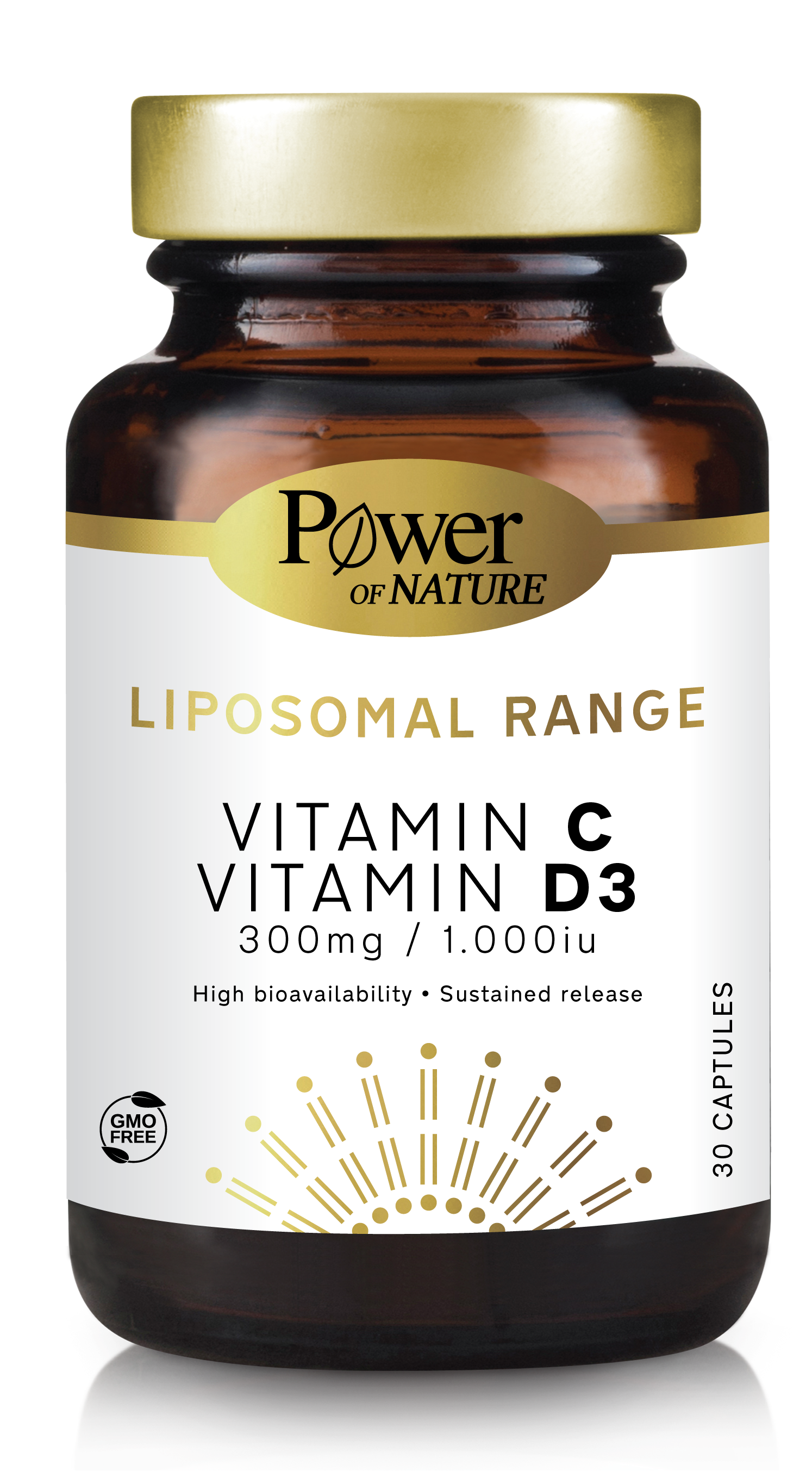 POWER OF NATURE LIPOSOMAL RANGE VITAMIN C 300MG & VITAMIN D3 1000IU 30CAPS POWER OF NATURE LIPOSOMAL RANGE VITAMIN C 300MG & VITAMIN D3 1000IU 30CAPS