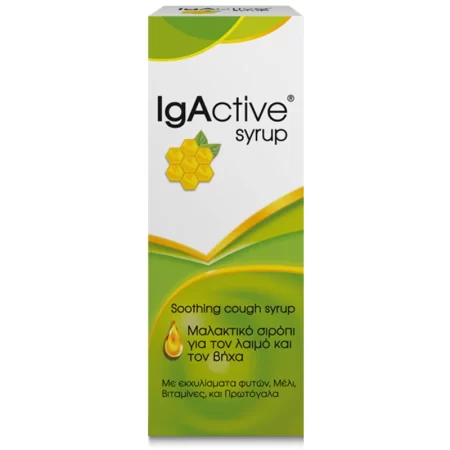 IGACTIVE ΣΙΡΟΠΙ ΓΙΑ ΤΟ ΒΗΧΑ & ΤΟΝ ΕΡΕΘΙΣΜΕΝΟ ΛΑΙΜΟ 150ML