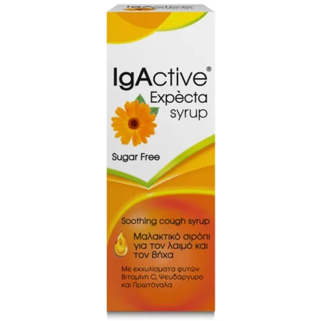 IGACTIVE EXPECTA ΜΑΛΑΚΤΙΚΟ ΣΙΡΟΠΙ ΓΙΑ ΤΟ ΒΗΧΑ & ΤΟΝ ΕΡΕΘΙΣΜΕΝΟ ΛΑΙΜΟ 150ML