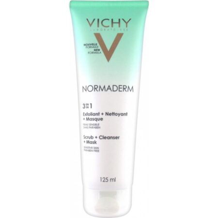 VICHY NORMADERM 3 IN 1 SCRUB + CLEANSER + MASK 125ML