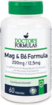 DOCTOR'S FORMULAS MAG 200MG & B6 12.5MG FORMULA 60CAPS