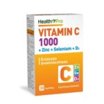 HEALTH PRO VIT. C 1000MG + ZINC + D3 30TABS
