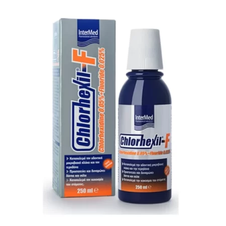 INTERMED CHLORHEXIL-F MOUTHWASH 250ml