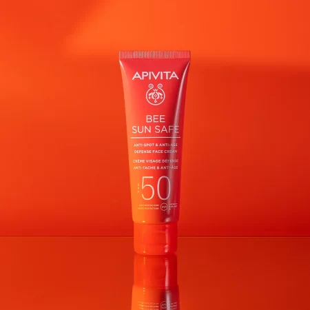 APIVITA BEE SUN SAFE SPF 50  ANTI-SPOT & ANTI-AGE 50ML