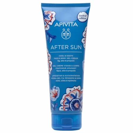 Apivita Limited Edition Bee Sun Safe After Δροσιστική Καταπραϋντική Κρεμα-Gel για Πρόσωπο & Σώμα 200ml