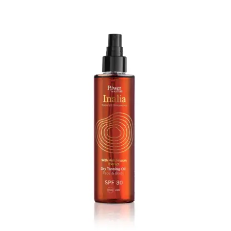 INALIA DRY TANNING OIL FACE + BODY SPF 30 200ML