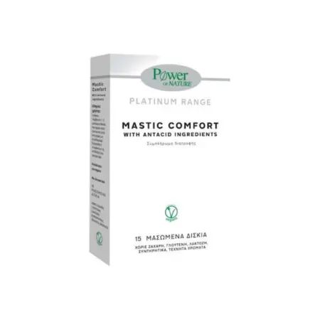 POWER PLATINUM MASTIC COMFORT 15S CHEW. TABS