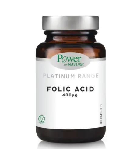 POWER PLATINUM FOLIC ACID 400ΜG 30S CAPS