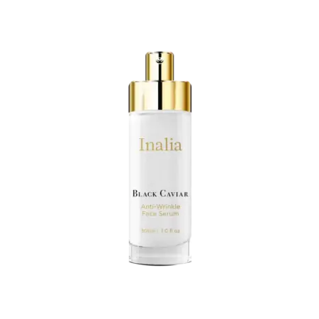 INALIA BLACK CAVIAR ANTI-WRINKLE FACE SERUM 30ML