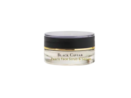 INALIA BLACK CAVIAR PEARLS FACE SCRUB + SERUM 15ML