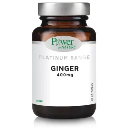 POWER PLATINUM GINGER 400MG 30S CAPS
