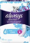 ALWAYS DISCREET ΣΕΡΒ/ΤΕΣ PADS LONG 10TMX